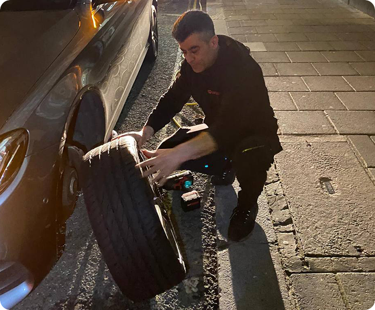 Mobile Tyre Fitting Work Hatfield