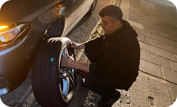 Quick Tyre Replacement East London
